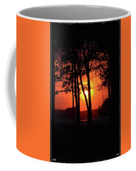 Silhouettes Coffee Mug featuring the photograph Silhouettes by Lisa Wooten
