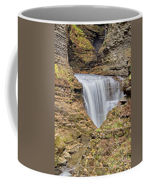 Waterfall Coffee Mug featuring the photograph Silky Smooth by Rick Kuperberg Sr