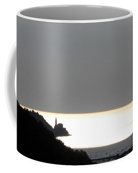 Sunset Coffee Mug featuring the photograph Silvery by Dragica Micki Fortuna