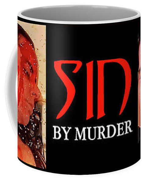 Movie Coffee Mug featuring the digital art Sin By Murder Poster A by Mark Baranowski