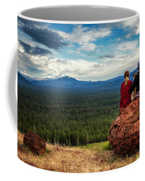  Coffee Mug featuring the photograph Sisters by Cat Connor