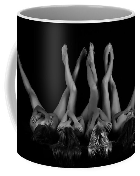 Artistic Coffee Mug featuring the photograph Six and two by Robert WK Clark