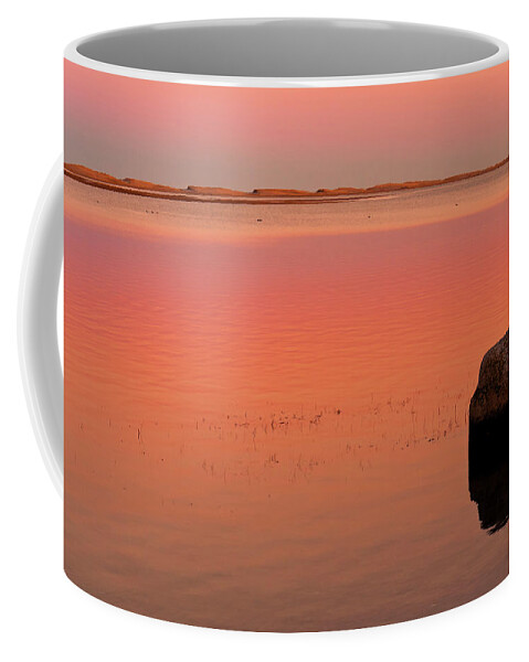 Cape Cod Coffee Mug featuring the photograph Skaket Beach Sunset 1 by Frank Winters