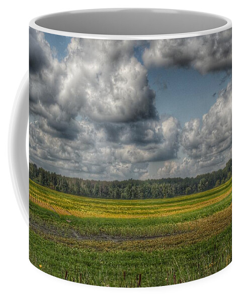 Sky Coffee Mug featuring the photograph 2006 - Skies of September by Sheryl L Sutter