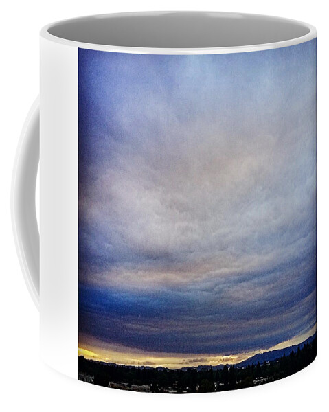Sunset Coffee Mug featuring the photograph Sky High by Sarah Vandenbusch