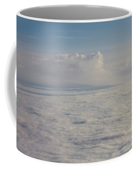Skyscape Coffee Mug featuring the photograph Sky on sky by Donna L Munro