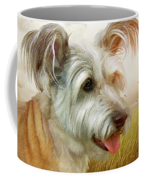 Dog Coffee Mug featuring the photograph Skye Terrier by Ethiriel Photography
