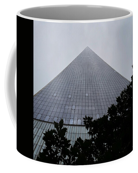 Skyscraper Coffee Mug featuring the photograph Skyscraper Reaching the Sky by Vic Ritchey