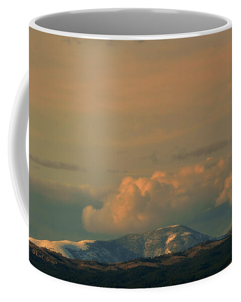 Mountain Coffee Mug featuring the photograph Sleeping Giant near Helena Montana by Kae Cheatham