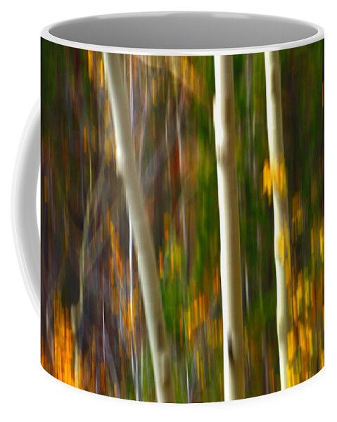 Fall Coffee Mug featuring the photograph Slipping Through by Mark Ross