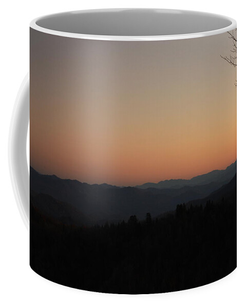 Art Prints Coffee Mug featuring the photograph Smoky Mountain Sunset by Nunweiler Photography