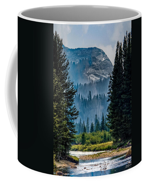 Landscape Coffee Mug featuring the photograph Smoky by Susan Eileen Evans
