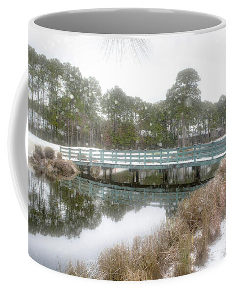Scenic Coffee Mug featuring the photograph Snow Storm 1 by Kathy Baccari