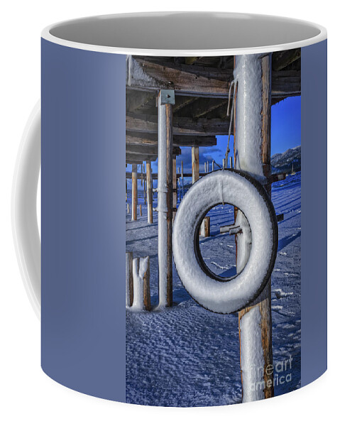 Snow Tires Coffee Mug featuring the photograph Snow Tires by Mitch Shindelbower
