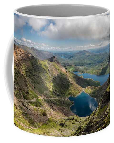 Snowdon Coffee Mug featuring the photograph Snowdon Summit by Adrian Evans