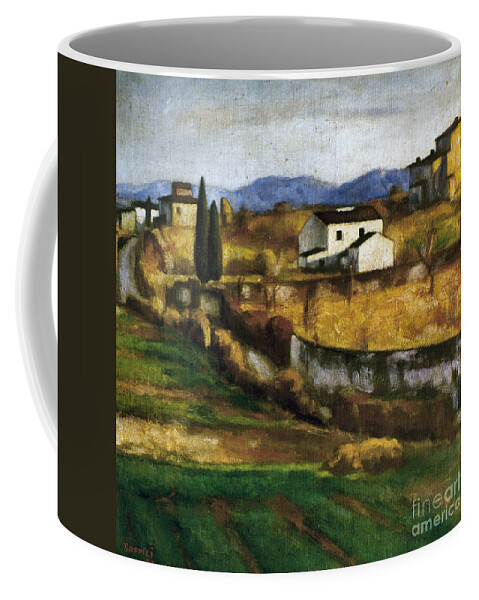 1922 Coffee Mug featuring the photograph Soffici: Hill, 1922 by Granger