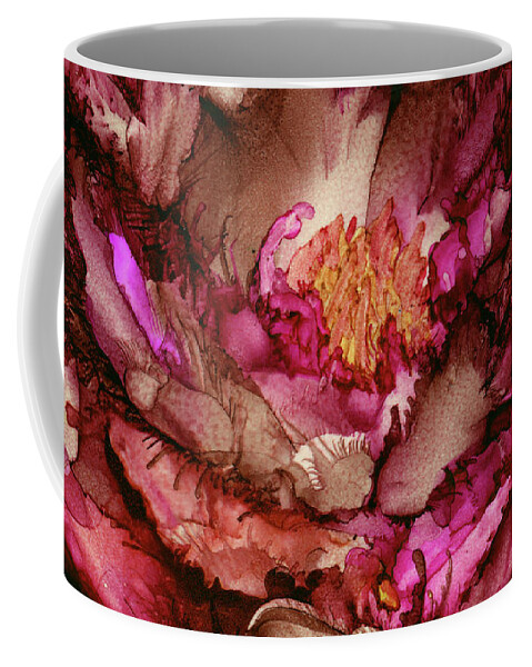 Soft Coffee Mug featuring the painting Soft as a Feather by Eunice Warfel