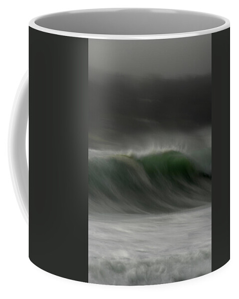Ocean Coffee Mug featuring the photograph Soft Curl by Donna Blackhall