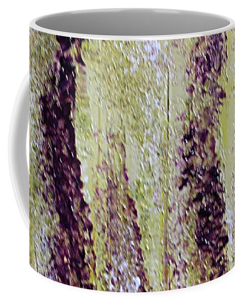Flower Coffee Mug featuring the painting Softly Swaying by April Burton
