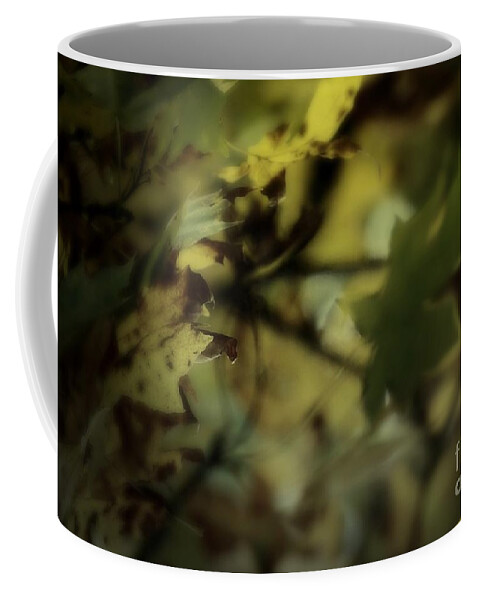 Leaves Coffee Mug featuring the photograph softness of Autumn by Sheila Ping