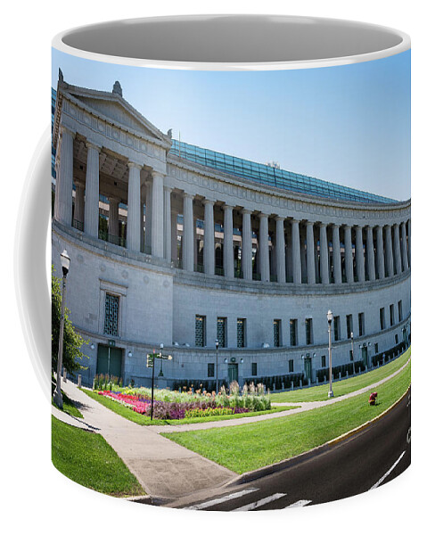 Chicago Coffee Mug featuring the photograph Soldier Field by David Levin