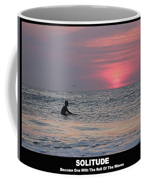 Sun Coffee Mug featuring the photograph Solitude by Robert Banach