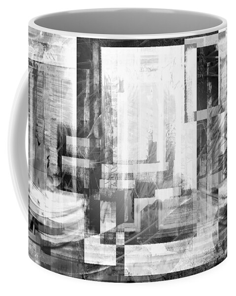 Abstract Coffee Mug featuring the digital art Some Stories.. by Art Di