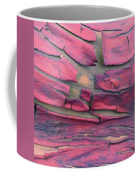 Pacificnorthwest Coffee Mug featuring the photograph Someone Cut Down A Massive Madrone That by Ginger Oppenheimer
