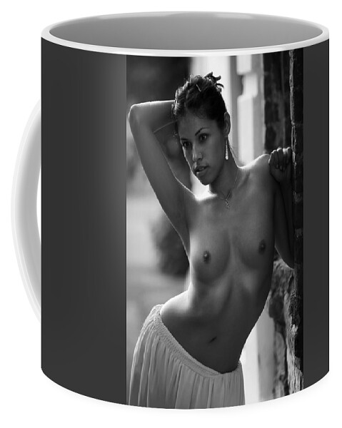 Nude Coffee Mug featuring the photograph Sophie by Vitaly Vachrushev