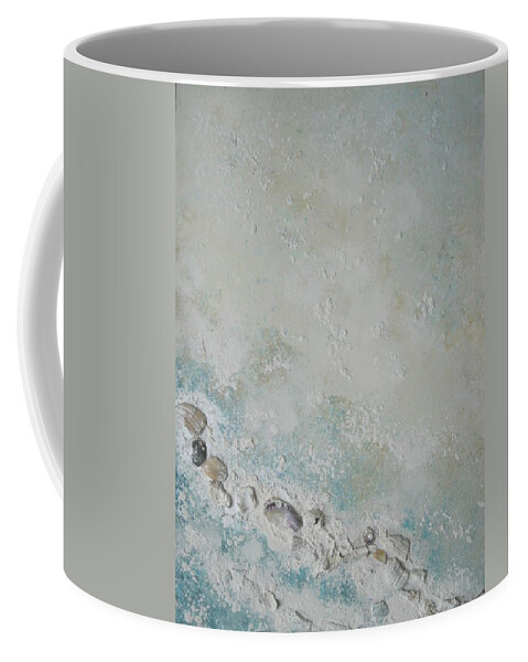 Seascape Coffee Mug featuring the painting Soul I by Jacqui Hawk