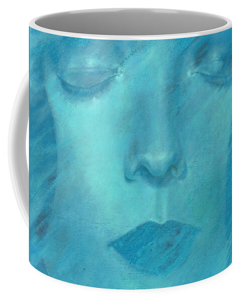 Soul Coffee Mug featuring the painting Soul by Ragen Mendenhall