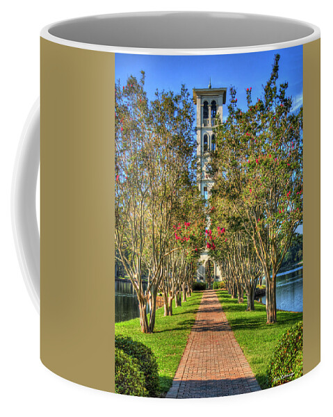 Reid Callaway Furman University Coffee Mug featuring the photograph Sounds Of Victory The Bell Tower Furman University Greenville South Carolina Art by Reid Callaway