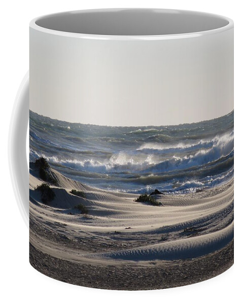 South Padre Island Coffee Mug featuring the photograph South Padre Island Surf by Keith Stokes