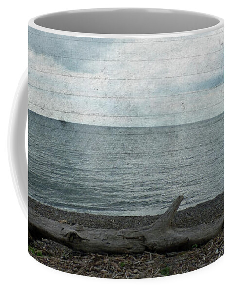 Lake Ontario Coffee Mug featuring the photograph South Shore by Leslie Montgomery