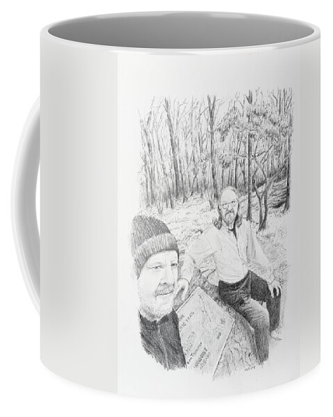 Appalachian Trail Coffee Mug featuring the photograph Southern Terminus by Daniel Reed
