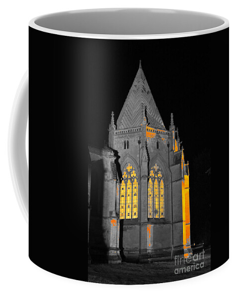 Chapter House Coffee Mug featuring the photograph Southwell Minster. Chapter House. by Elena Perelman