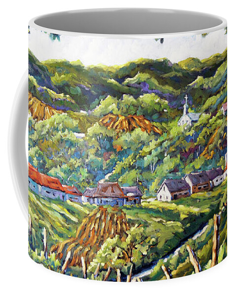 Art Coffee Mug featuring the painting Souvenir 04 by Prankearts by Richard T Pranke