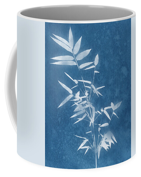 Bamboo Coffee Mug featuring the mixed media Spa Bamboo 3- Art by Linda Woods by Linda Woods