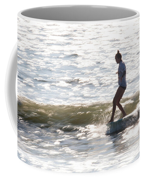 Photo Coffee Mug featuring the photograph Sparkly Blur by AM Photography