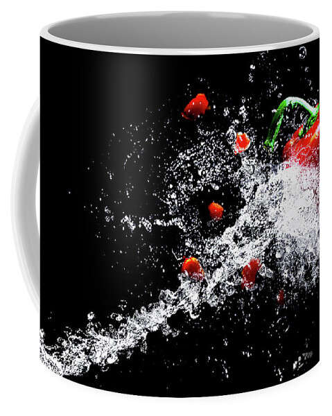 Watersplashes Coffee Mug featuring the photograph Speed by Christine Sponchia