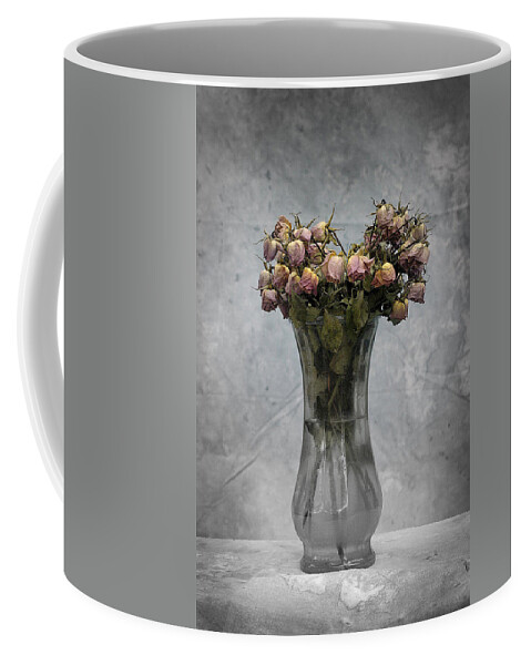 Roses Coffee Mug featuring the photograph Spent by DArcy Evans