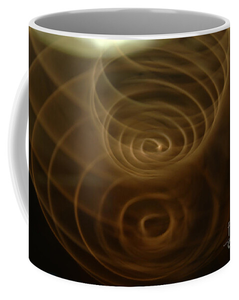 Magical Coffee Mug featuring the photograph Spirals of Light by Vicki Ferrari
