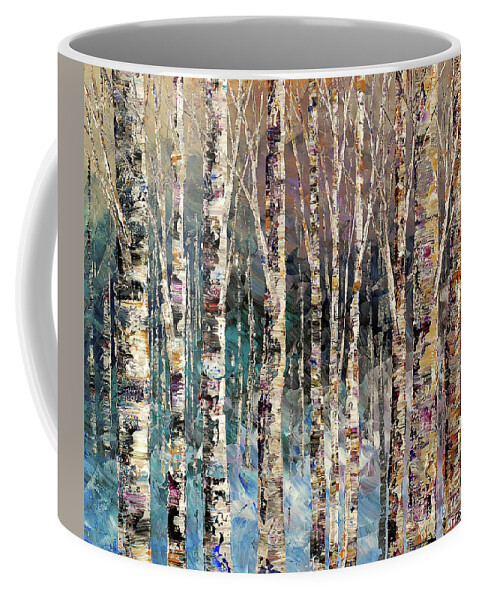 Winter Coffee Mug featuring the painting Spirit of Winter by Tatiana Iliina
