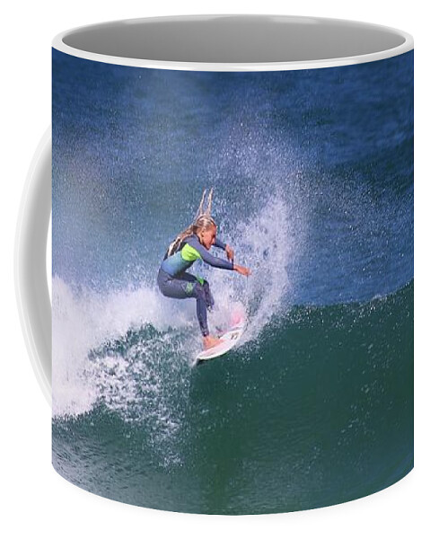 Surfing Coffee Mug featuring the photograph Splish Splash by Christopher James