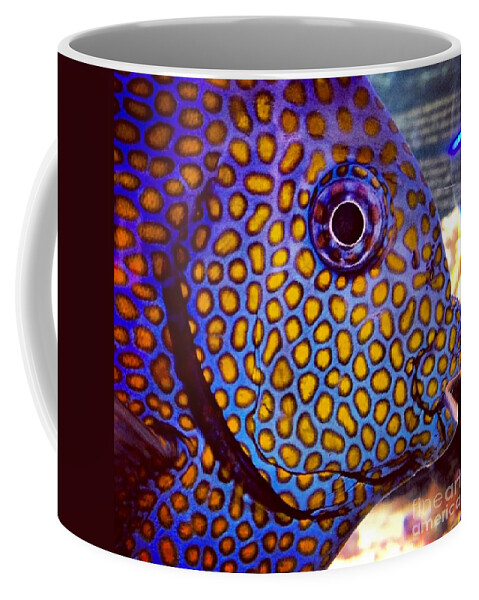 Fish Coffee Mug featuring the photograph Spots Galore by Denise Railey