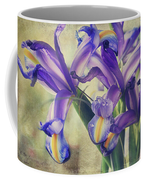 Iris Coffee Mug featuring the photograph Spread Love by Laurie Search
