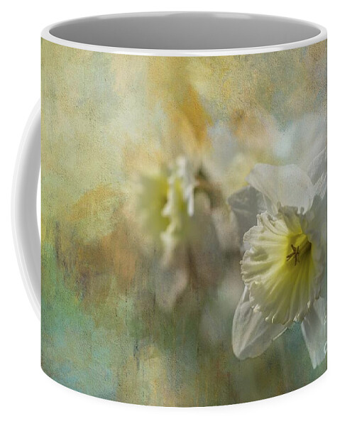 Daffodils Coffee Mug featuring the photograph Spring Daffodils by Eva Lechner