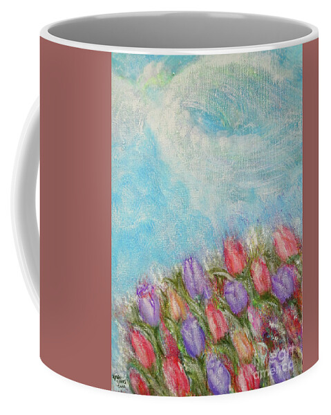 Impressionism Coffee Mug featuring the painting Spring Emerging by Lyric Lucas