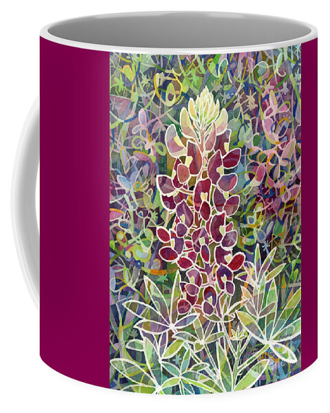 Bluebonnet Coffee Mug featuring the painting Spring Fling by Hailey E Herrera