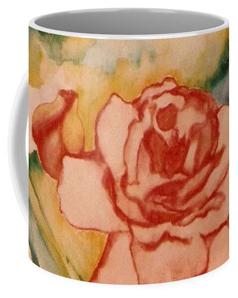 Blooms Artwork Coffee Mug featuring the painting Spring Garden by Jordana Sands